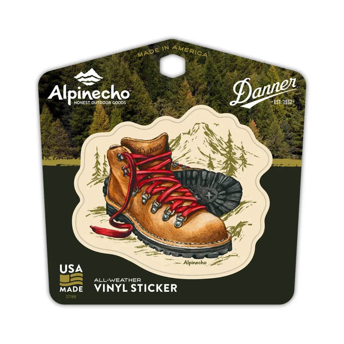 Fashion Danner Alpinecho x Sticker