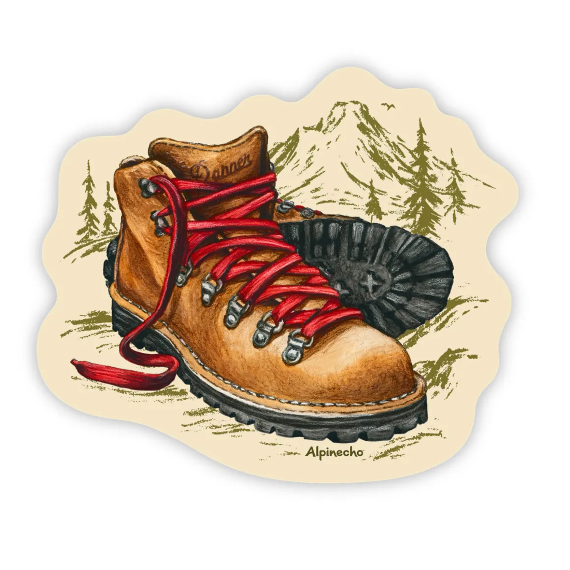 Fashion Danner Alpinecho x Sticker