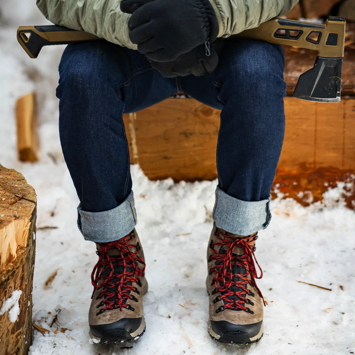New Danner Arctic 600 Side-Zip Brown/Red