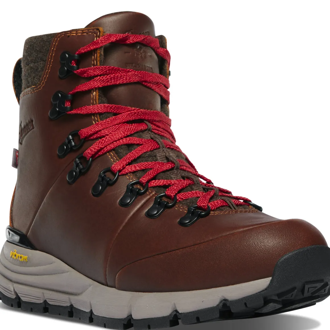 Shop Danner Arctic 600 Side-Zip Brown/Red