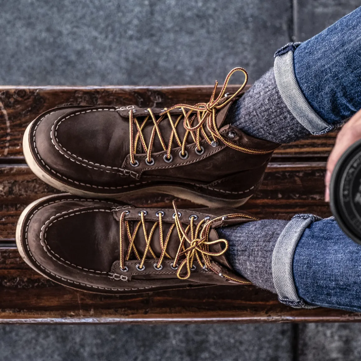 Fashion Danner Bull Run Moc Toe Brown