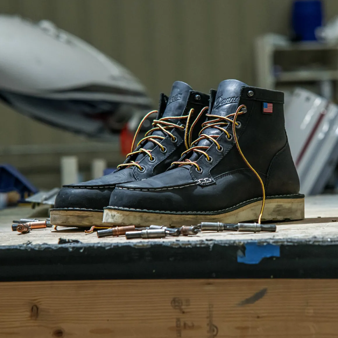 Store Danner Bull Run Moc Toe Black