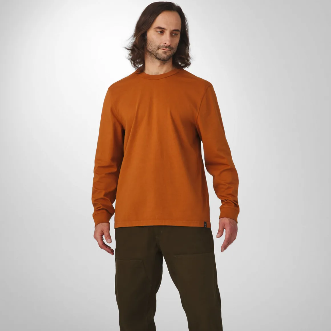 Shop Danner Heavyweight Long Sleeve Tee GlazedGinger