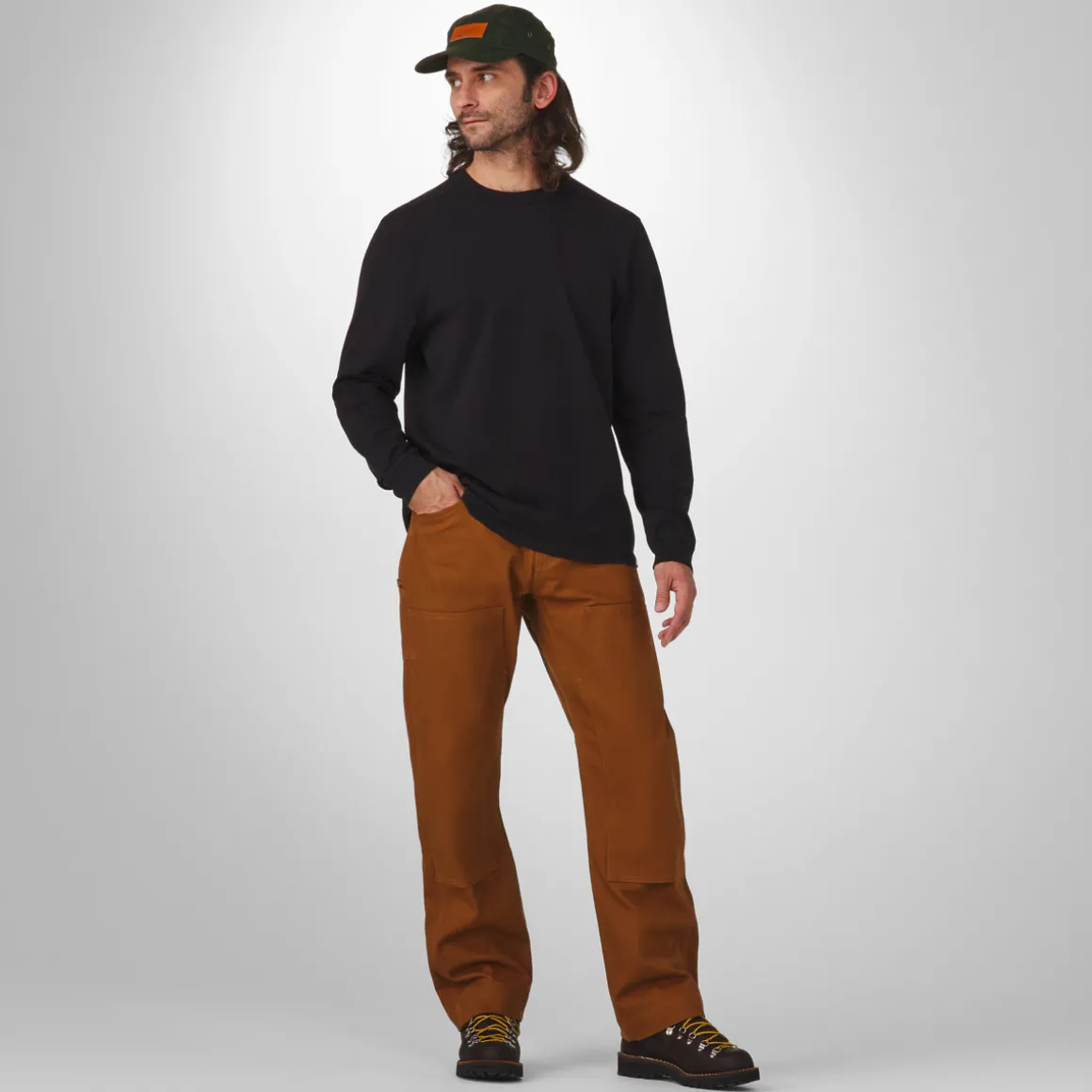 New Danner Heavyweight Long Sleeve Tee Black