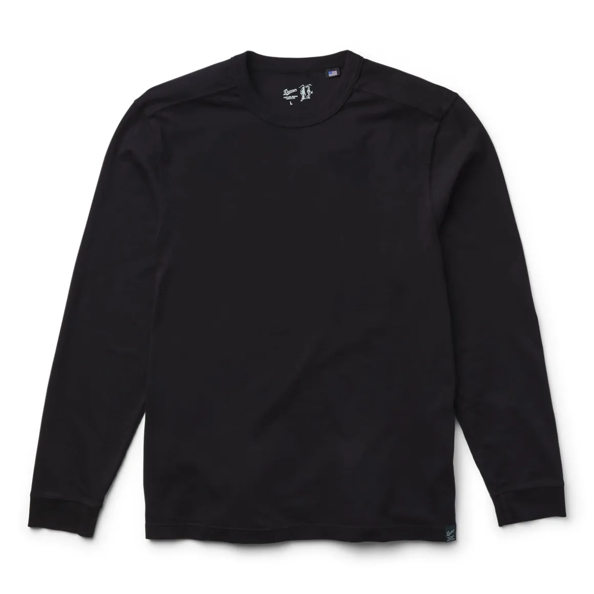 New Danner Heavyweight Long Sleeve Tee Black