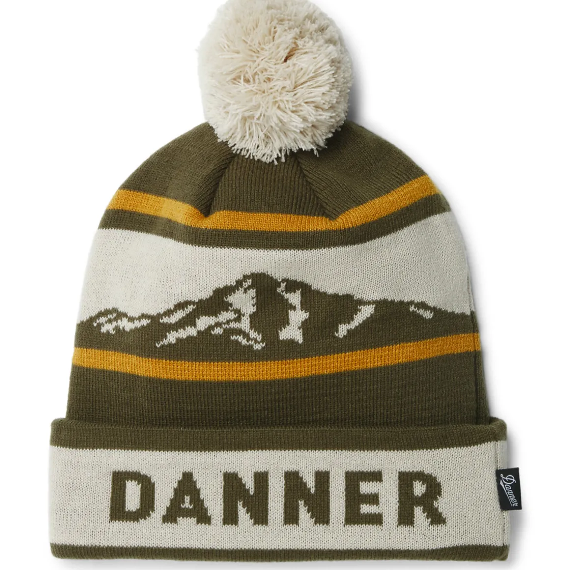 Outlet Danner Mountain Pom Beanie Loden/Oatmeal