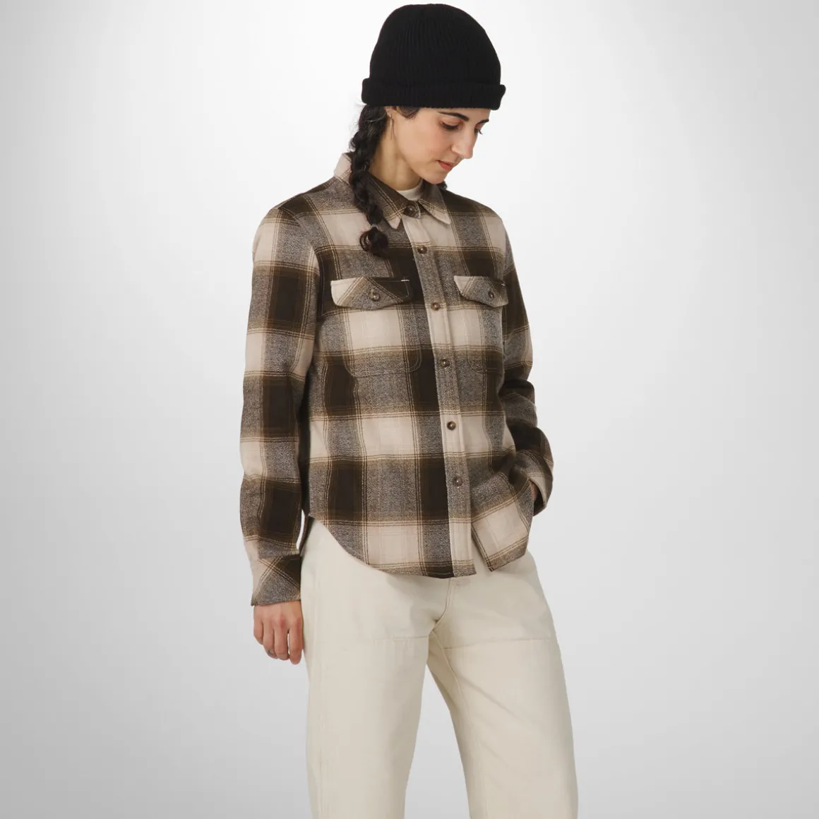 Best Sale Danner Sauvie Cotton Flannel Shirt EarthPlaid