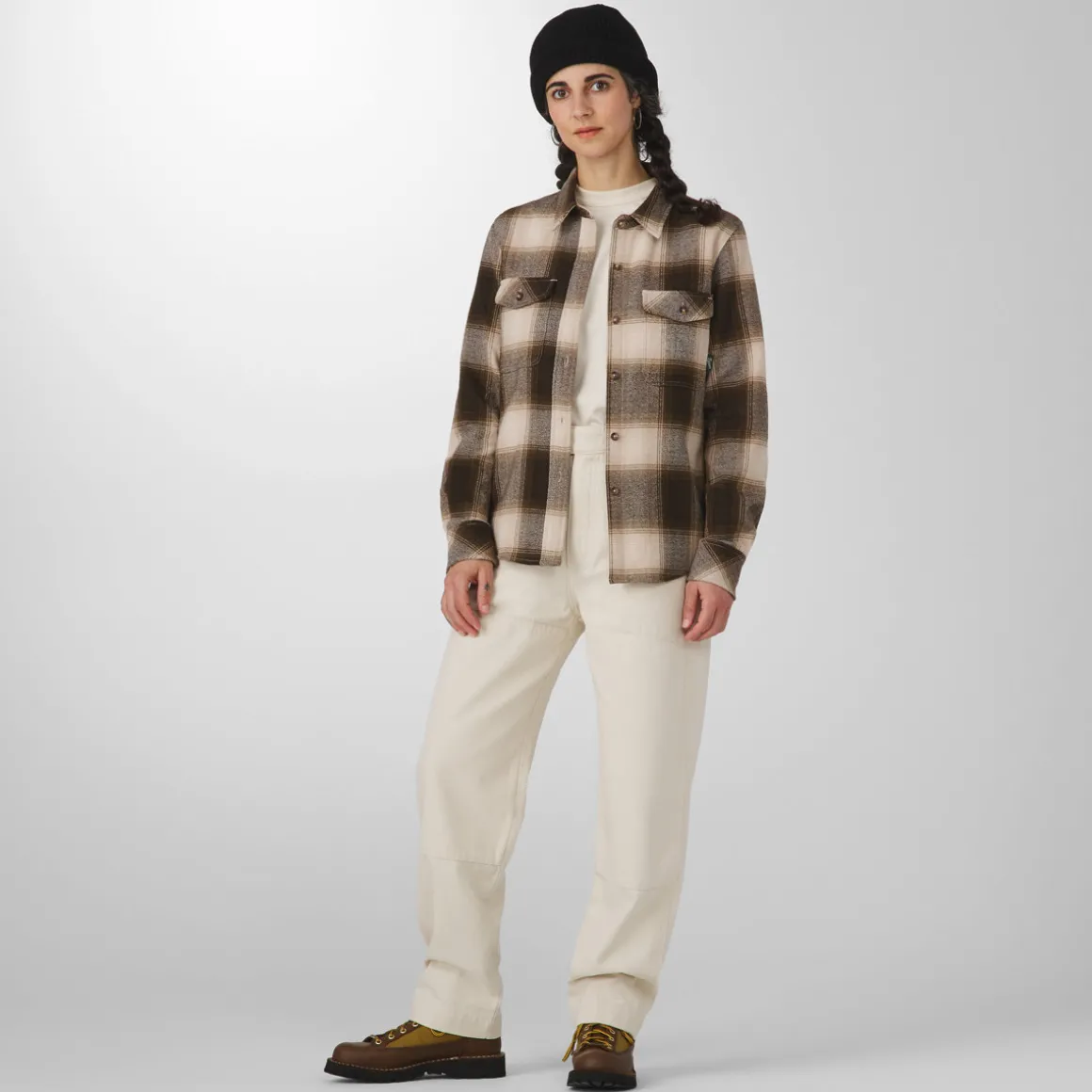 Best Sale Danner Sauvie Cotton Flannel Shirt EarthPlaid