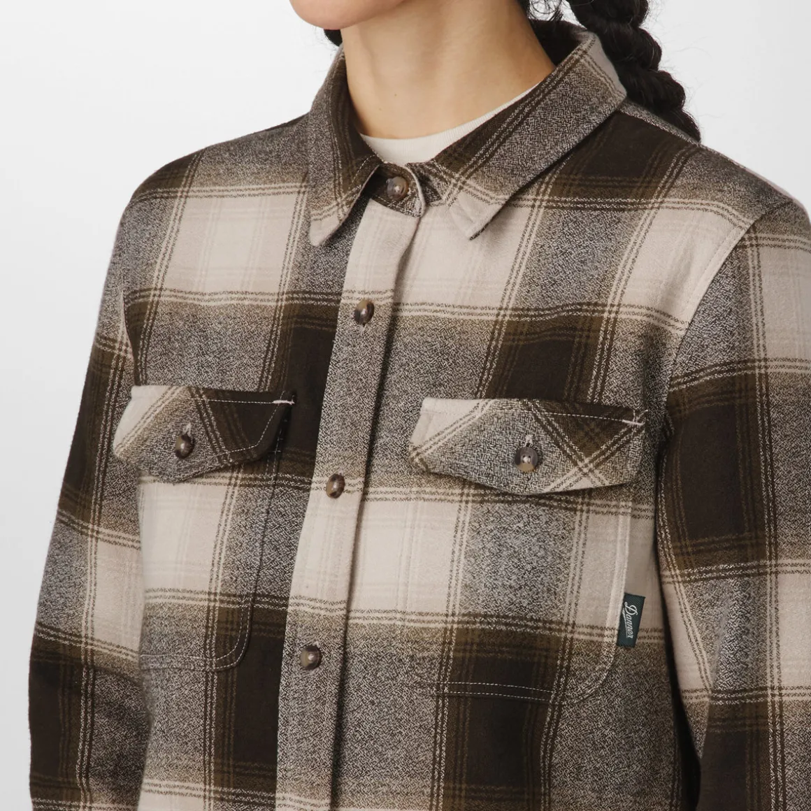 Best Sale Danner Sauvie Cotton Flannel Shirt EarthPlaid