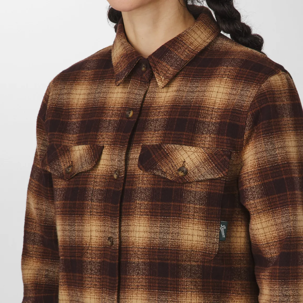 Best Sale Danner Sauvie Cotton Flannel Shirt EspressoPlaid