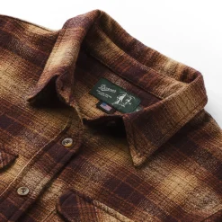 Best Sale Danner Sauvie Cotton Flannel Shirt EspressoPlaid