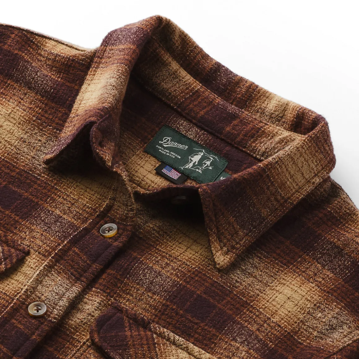 Best Sale Danner Sauvie Cotton Flannel Shirt EspressoPlaid