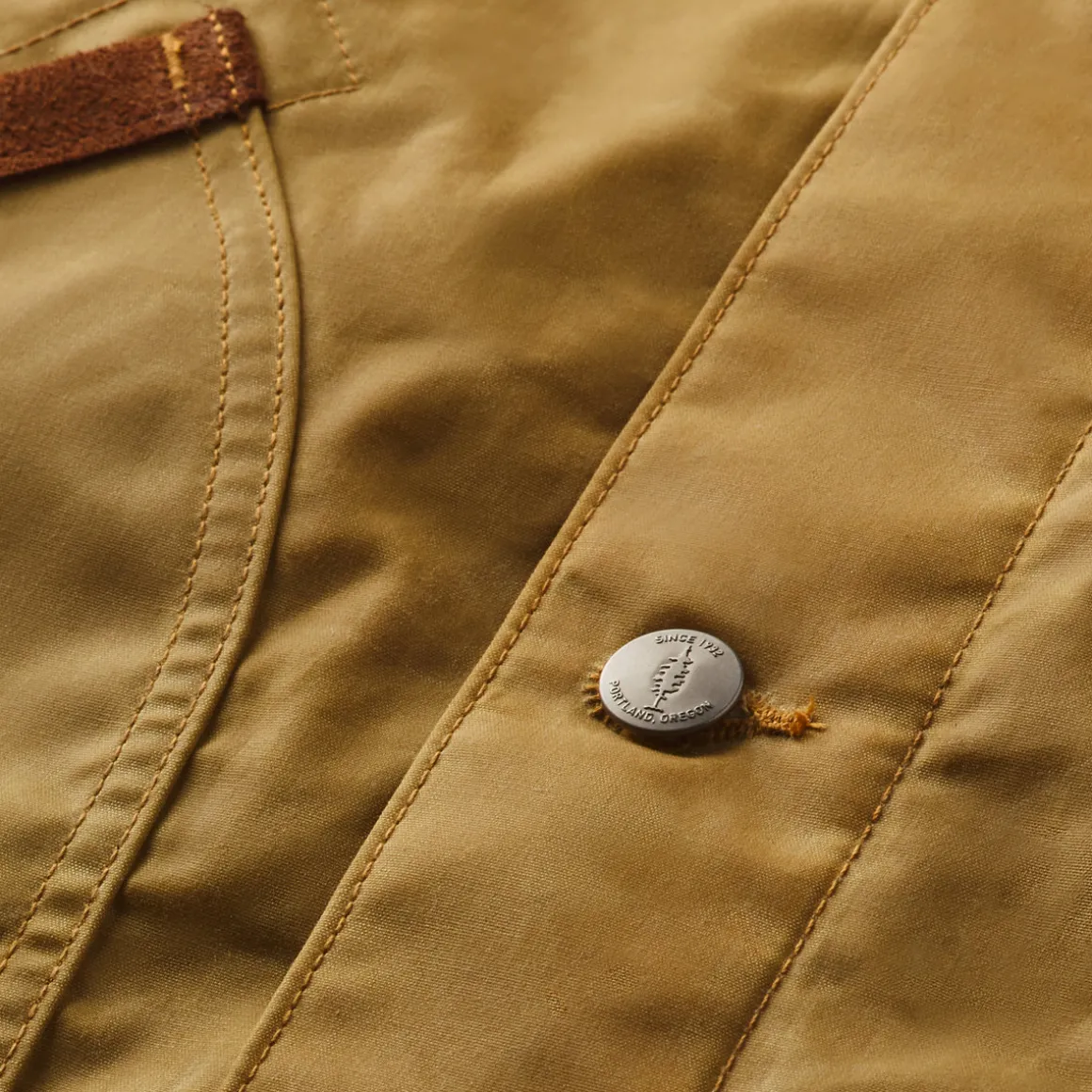 Sale Danner Shipyard Waxed Canvas Jacket Tan/Bison
