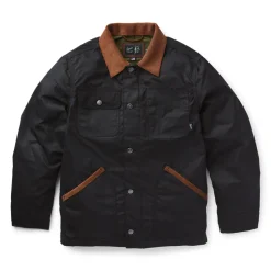 Fashion Danner Shipyard Waxed Canvas Jacket Black/Bison