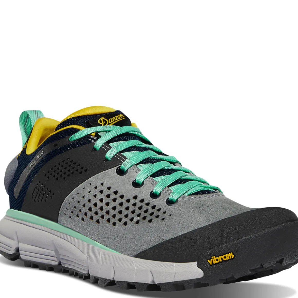 Shop Danner Trail 2650 Gray/Blue/SpectraYellow