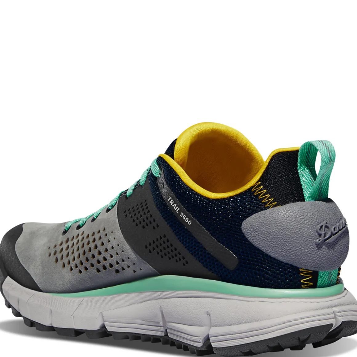 Shop Danner Trail 2650 Gray/Blue/SpectraYellow